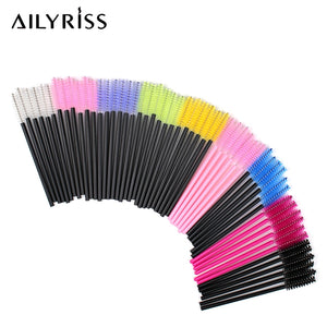 Disposable Eyelash brush 25/50 Pcs/Pack Eye Lash Makeup Brushes Mini Mascara Wands Brush Eyelash Extension Tool Makeup Brush Set