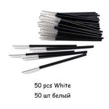 Load image into Gallery viewer, Disposable Eyelash brush 25/50 Pcs/Pack Eye Lash Makeup Brushes Mini Mascara Wands Brush Eyelash Extension Tool Makeup Brush Set