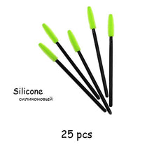 Load image into Gallery viewer, Disposable Eyelash brush 25/50 Pcs/Pack Eye Lash Makeup Brushes Mini Mascara Wands Brush Eyelash Extension Tool Makeup Brush Set