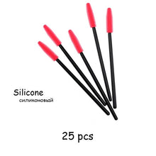 Load image into Gallery viewer, Disposable Eyelash brush 25/50 Pcs/Pack Eye Lash Makeup Brushes Mini Mascara Wands Brush Eyelash Extension Tool Makeup Brush Set