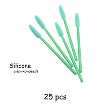 Load image into Gallery viewer, Disposable Eyelash brush 25/50 Pcs/Pack Eye Lash Makeup Brushes Mini Mascara Wands Brush Eyelash Extension Tool Makeup Brush Set
