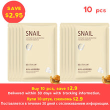 Load image into Gallery viewer, BEOTUA Face Mask Natural Fruit Extracts Hyaluronic Acid Facial Masks Moisturizing anti acne aging whitening Skin Care Masks