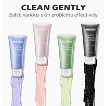 Load image into Gallery viewer, Clay Face Mask+Bamboo Charcoal+Blueberry+Rose Deep Cleaning Remove Grease Shrinks Pores Nourishing Skin Care