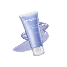 Load image into Gallery viewer, Clay Face Mask+Bamboo Charcoal+Blueberry+Rose Deep Cleaning Remove Grease Shrinks Pores Nourishing Skin Care
