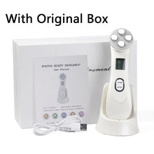 Load image into Gallery viewer, 5in1 RF&amp;EMS Radio Mesotherapy Electroporation Face Beauty Pen Radio Frequency LED Photon Face Skin Rejuvenation Remover Wrinkle