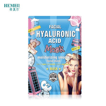Load image into Gallery viewer, Korean Face Mask Replenishment Sheet Mask Black Dots Remove Acne Treatment Korean Skin Care Hyaluronic Acid Face Mask Firming