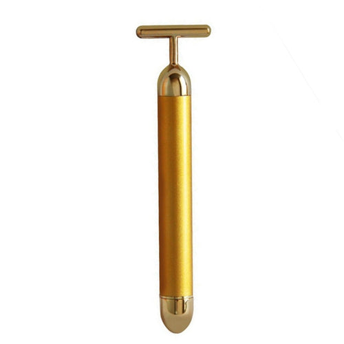 Gold Beauty Bar  Anti Wrinkles Face Lift Skin Tightening Face Firming Vibration Facial Beauty Stick Lift Skin