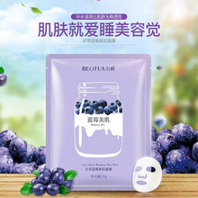 Load image into Gallery viewer, BEOTUA Face Mask Natural Fruit Extracts Hyaluronic Acid Facial Masks Moisturizing anti acne aging whitening Skin Care Masks