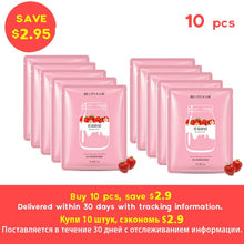 Load image into Gallery viewer, BEOTUA Face Mask Natural Fruit Extracts Hyaluronic Acid Facial Masks Moisturizing anti acne aging whitening Skin Care Masks